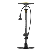 ROCKBROS – pompe à Air pour vélo, accessoires, pompes à vélo portables avec manomètre électrique, support, pompe à pied