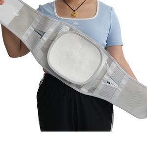 Sabuk pendukung punggung dewasa, kawat gigi punggung elastis bernafas, penopang pinggang untuk menghilangkan rasa sakit 2025 - Product Image 3