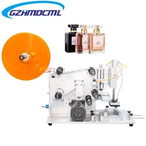 Semi-Automatic Flat Label Applicator Flat Bottle Labeler Flat Labeling Machine