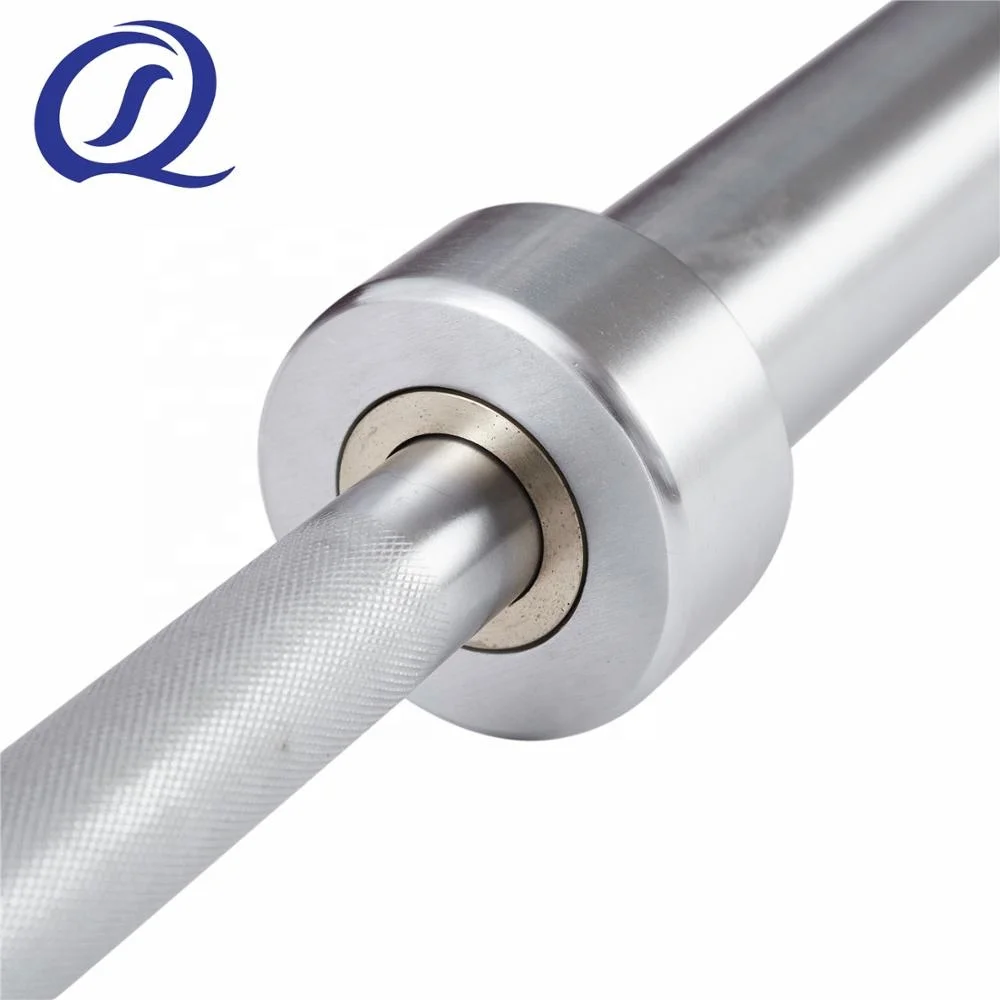 Гимнастическое оборудование, 72 дюйма, хромированная штанга для тяжелой атлетики, штанга для силовых тренировок