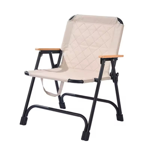 Silla Plegable Ligera para Exteriores, Muebles Duraderos para Camping, Moderna Silla de Ocio de Acero al Carbono y Tela Oxford para Gimnasio y Parque - Product Image 1