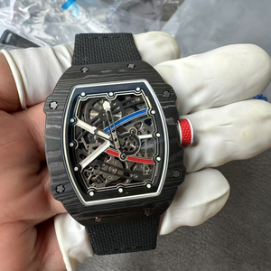 Montres de luxe pour hommes, style 67-02, Sebastien Ogier, <span class=keywords><strong>montre</strong></span> automatique mécanique en carbone TPT, <span class=keywords><strong>ultra</strong></span> légère, extra <span class=keywords><strong>plate</strong></span>, <span class=keywords><strong>montre</strong></span>-bracelet - Product Image 1