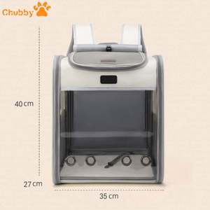 Bolsa de Transporte para Mascotas Plegable, Personalizable en Color, Mochila para Gatos, Transpirable, para Exteriores y para Llevar en el Hombro - Product Image 2