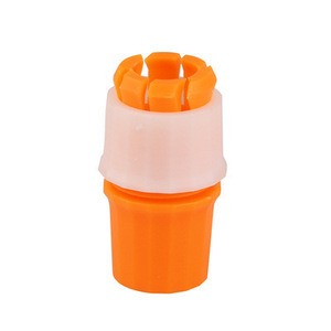 Quick Connect Adapter For Car Wash Water Hose 1 In Plastic Faucet To Rigid Hose Connector Easily Install Bulk Hose Use - Product Image 1