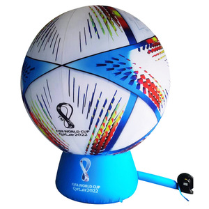 Ballon de football gonflable Coupe du Monde <span class=keywords><strong>FIFA</strong></span> Qatar <span class=keywords><strong>2022</strong></span>, 8-10 pieds, impression numérique, modèle publicitaire extérieur - Product Image 5