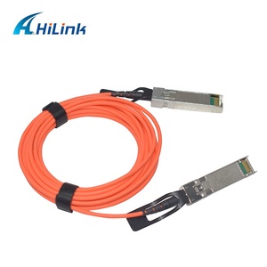 Câble de <span class=keywords><strong>fibre</strong></span> <span class=keywords><strong>optique</strong></span> AOC SFP+ 10G HiLink de 1 mètre pour centre de données avec garantie de 3 ans - Product Image 2