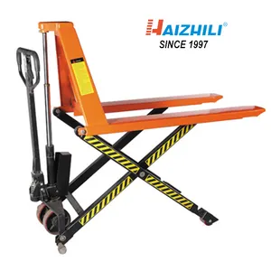 1000Kg Tangan Dioperasikan Gunting Angkat Tinggi Manual Pallet Jack untuk Dijual