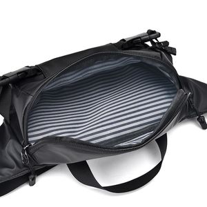 Usine de <span class=keywords><strong>luxe</strong></span> hommes PU poitrine sacs mode antivol étanche Fanny Pack fronde épaule Messenger taille sacs pour Sport voyage - Product Image 6
