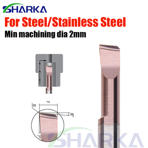 Outil de perçage SHARKA MTR MTL, fraise à micro-trous en carbure, outils de perçage pour petits trous MTR 1 1.5 2 2.5 mtl 3 3.5 R0.05 R0.1 R0.15 R0.2 R2 - Product Image 2
