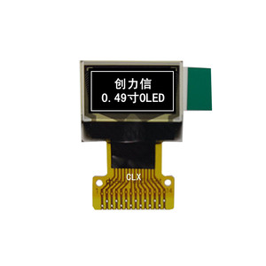 โมดูลจอแสดงผล OLED ขนาด 0.49 นิ้ว 64x32 ที่เหมาะสม |   ไดรเวอร์ SSD1306 ที่รองรับ IIC |   มุมมองภาพแบบเต็ม 14PIN สำหรับอุปกรณ์อิเล็กทรอนิกส์อัจฉริยะ - Product Image 2