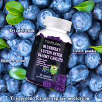 Gummies de Zeaxanthine et Lutéine OEM ODM – Complément Vitaminique pour les Yeux – Gummies de Lutéine pour la Clarté de la Vision – 60 Unités