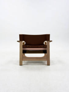 Style rétro Cadre en bois de frêne massif Salon Canapé Fauteuil Intérieur Villa Meubles Appartement Vintage Fauteuil Selle Siège - Product Image 5