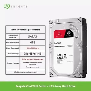 Mechanical Hard Drive Cool 4T Internal 256MB New Desktop Computer NAS Server 3.5 Internal Hard Drive - Product Image 2