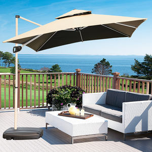 Parasols de jardin Marketing Umbrella, parasols de patio, parasols à roulettes avec base d'eau de 130/200 kg, parasols d'extérieur imperméables, usine de parasols - Product Image 1