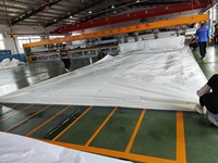 Kain Terpal HDPE+LDPE Grosir 90gsm-120gsm Lapisan LDPE Anti-Penuaan Untuk Penggunaan Luar Ruangan Anti-Jamur Tenun Lebar 72" Jaring 6x6-14x14