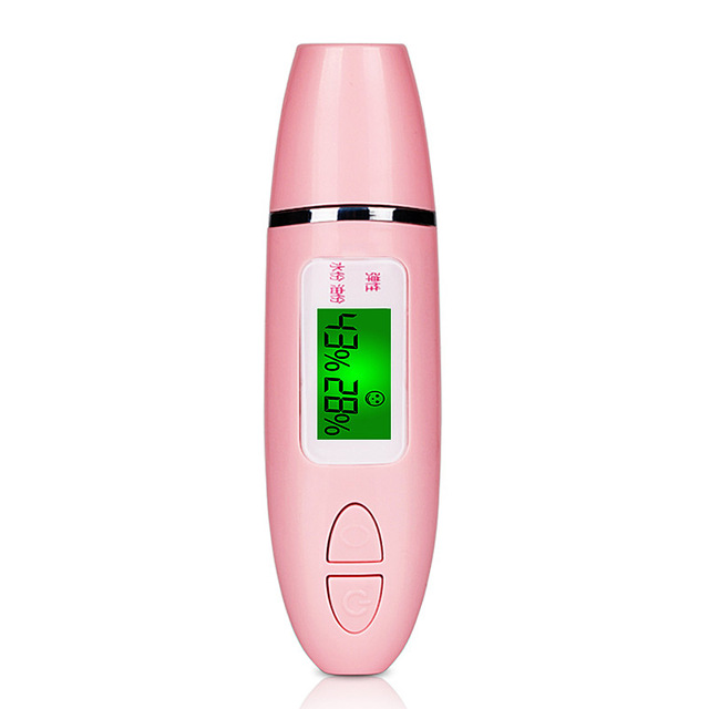 High-Sensitivity Crystal Digital Skin Oil Moisture Analyzer for Facial Skin Care and Biotechnology Sensor