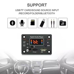 Fm-радио модуль <span class=keywords><strong>bluetooth</strong></span> динамик аксессуары HIFI MP3 плеер декодер плата с USB TF карты записи аудио - Product Image 3
