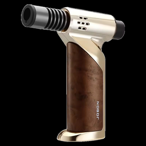 Encendedor de Gas para cigarros con logotipo personalizado de alta calidad, llama eléctrica, antorcha de butano, caja fuerte de plástico y Metal desechable para viajes de Camping - Product Image 2