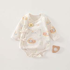 Ropa de Bebé Recién Nacido 100% Algodón, Manga Larga, Primavera, Bonitos Monos de Dibujos Animados, Suaves, para Bebés Niñas, Monos Completos Tejidos, Unisex - Product Image 6