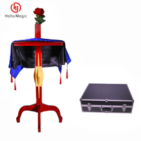 Table flottante légère (vase en bois et chandelier en plastique) tours de magie magicien scène Illusions Gimmick accessoires lévitation Magia