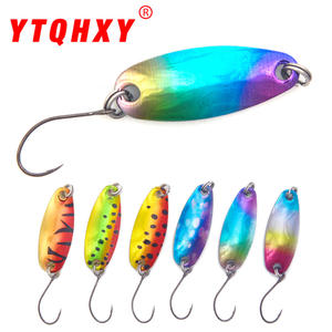 XY-543 Spinner Lure 2.5g Colored <b>Copper</b> Single Hook Bass <b>Fishing</b> Lure For Sea And Freshwater Outdoors - Product Image 3