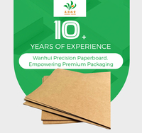 Carton kraft durable, recyclable, brun, flexible, résistant à l'humidité, haute résistance à la déchirure