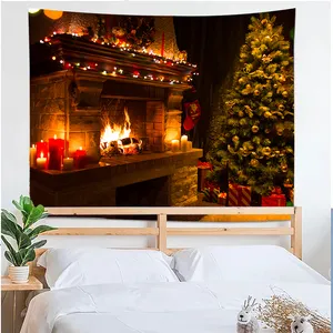 Arazzo di vendita caldo appeso a parete decorazione arazzo elegante decorazione natalizia arazzo