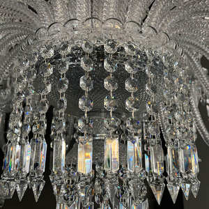 Grand lustre en cristal pour décoration de salle de banquet de mariage Grand lustre en cristal pour villa d'hôtel de luxe Grand lustre en cristal moderne - Product Image 6