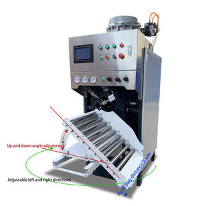 Máquina automática de llenado y empaquetado de sacos con válvula para cemento, harina y carbonato de calcio de 10kg, 25kg, 50kg con panel de control PLC - Product Image 2