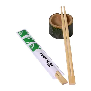 Toptan özel baskılı Logo toplu çubuklarını tek kullanımlık bambu çubukları