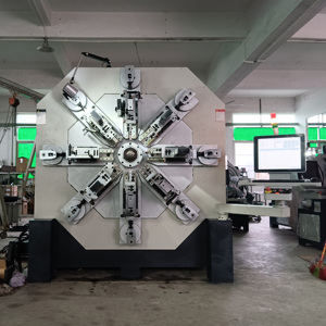 CNC camless 12 trục dây quanh co O <span class=keywords><strong>Ring</strong></span> D Vòng uốn tạo thành máy làm cho đường kính dây 2.0-6.0mm - Product Image 6