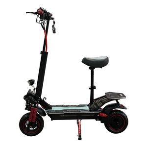 Scooter Eléctrico X18 36V/48V con Batería de Litio, Motor sin Escobillas, Todoterreno, Plegable, Portátil y Ligero con Asiento - Product Image 4