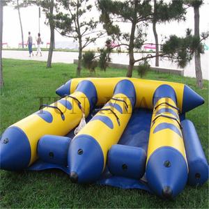 Gonflables poissons volants bateau banane <span class=keywords><strong>6</strong></span> personnes jeux d'eau gonflables tube flottant poisson volant gonflable - Product Image 6