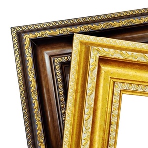 Hiện đại và Victorian-phong cách PS gương khung đúc giá rẻ New Phong cách nhựa khung hình cho trang trí nội thất mộc mạc thiết kế - Product Image 1