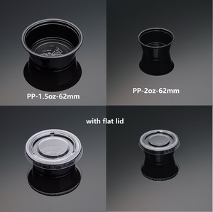 Customizable Logo Food Packaking Portions <strong>Container</strong> Food Grade Safe Plastic Condiment Shot Dessert Dressing Plastic <strong>Sauce</strong> Cup - Product Image 6