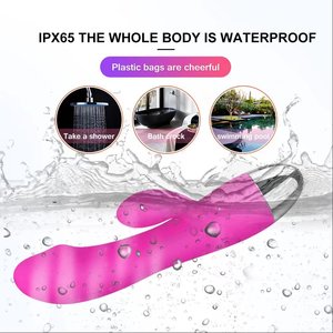 10-Mode Licking g-spot Thrust Vibrator wanita masturbasi <span class=keywords><strong>Dildo</strong></span> dengan Stimulator klitoris Penis buatan untuk wanita - Product Image 6