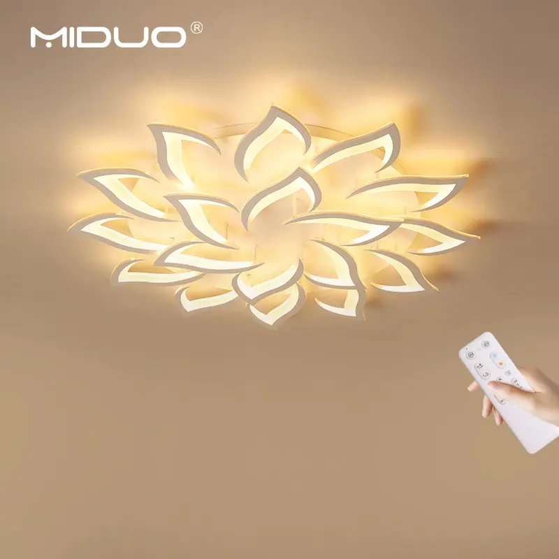 天井ランプアートLED天井マウントライトde techoLED花型クリエイティブ