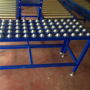 Chuyển Bóng Con Lăn Bảng <span class=keywords><strong>SS</strong></span> Thép Không Gỉ Bóng Chuyển Trọng Lực Băng Tải Con Lăn - Product Image 3