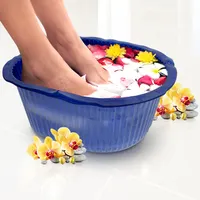Revestimiento de plástico para masaje de pies, revestimiento desechable para baño de pies, pedicura, Spa