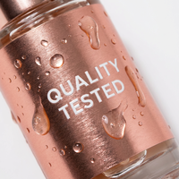 Etiquetas Personalizadas de Lujo en Oro Rosa para Viales de PDRN, Adhesivos Metálicos para Empaque de Soluciones Meso y Skin Booster