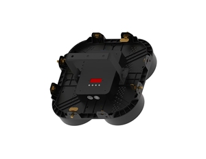 Projecteur LED rétro à quatre yeux avec matrice auxiliaire, effet de teinture et de défilement clignotant pour bar, scène, club, fête, événement - Product Image 4