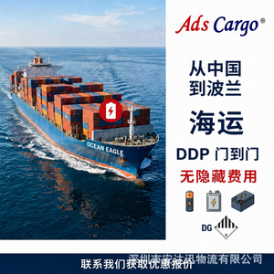 Envío de mercancías peligrosas en contenedores de China a Polonia, flete marítimo DDP puerta a puerta, servicio exprés LCL - Product Image 3