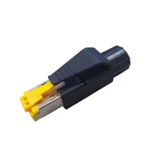 Cat5 4 코어 22 24AWG 산업용 이더넷 PROFINET EtherCAT 커넥터 RJ45 플러그