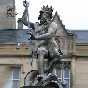Blve Grote Buitentuin Decoratie Metalen Griekse Zeegod Koper <span class=keywords><strong>Poseidon</strong></span> Sculptuur Bronzen Beeld Van <span class=keywords><strong>Poseidon</strong></span> - Product Image 2