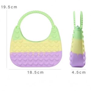 Customized Japan-Style Cartoon Mini Silicone Shoulder Bags for Girls <b>Cute</b> Kids' Pouch <b>Purse</b> Handbags - Product Image 2