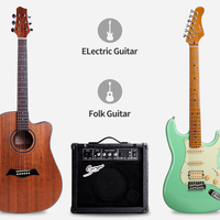 Amplificateur de Guitare Électrique, Basse et Acoustique Mini 5W 15W 30W 60W, Combo à Lampes Rechargeable, Fabrication Chinoise