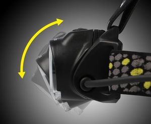 Moonbeam ไฟหน้า LED Gen-2 365ลูเมนปรับโฟกัสได้3โหมด IP65กันน้ำได้ระดับความปลอดภัยกลางแจ้งไฟหลังสีแดงพลาสติก - Product Image 4