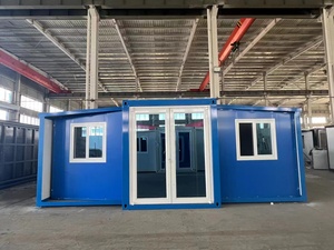 SKYLINE Maison en conteneur pliable moderne Villa en acier extensible Chambre à coucher avec <span class=keywords><strong>lit</strong></span> Idée d'étude pour les hôtels et la vie urbaine - Product Image 5