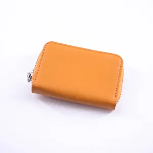 2024 new creative small credit card holder RFID protect PU Leather business name card 26 slots credit card organizer wallet