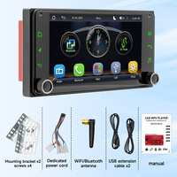 Autoradio sans fil CarPlay Android Auto Bluetooth Mirror Link Lecteur MP5 Toyota Corolla Lecteur multimédia de voiture